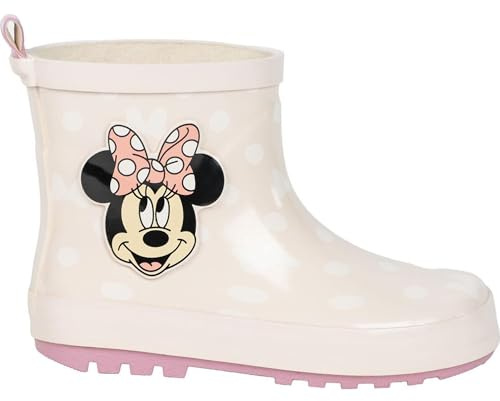 CERDÁ LIFE'S LITTLE MOMENTS Botas Lluvia Goma Minnie, Stivali in Gomma Unisex-Bambini e Ragazzi