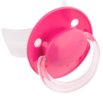 dentistar STOPPi Entwöhnungssauger – Entwöhnungsschnuller aus Silikon für Kinder ab 24 Monate – Der Schnuller zum Abgewöhnen für Kleinkinder – BPA-frei – Made in Germany – Rosarot