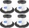 Sostituzione filtro aspirapolvere, sostituzione parti filtranti, aspirapolvere universale 4 pezzi, filtro aria particolato, filtro aspirapolvere portatile, kit filtro aspirapolvere