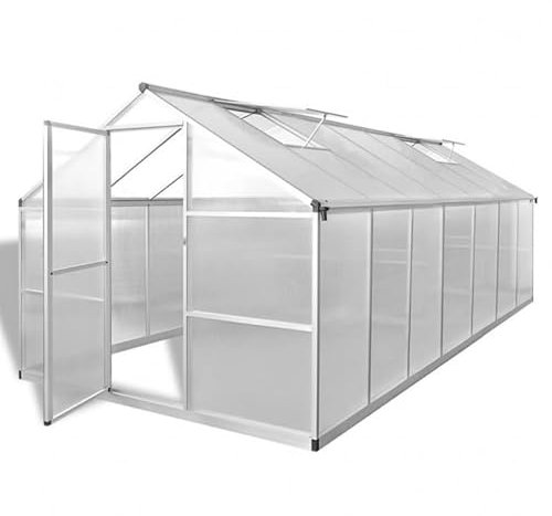 DIGIPLASTICS Gewächshaus Polycarbonat Hohlkammersteg, 4 mm, Tomate 250 x 420 cm