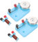 TOYANDONA 2 Piezas Instrumento De Enseñanza Superior del Giroscopio Circuitos Electricidad Placa Calefactora con Agitador Magnético Electrónica Timbre Inalámbrico Campana Planchar