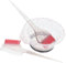 DEARMAMY 1 Set Set di pennelli per per tinta per pennello per tinta e ciotola forniture per saloni ciotola e pennello per la dei rosa
