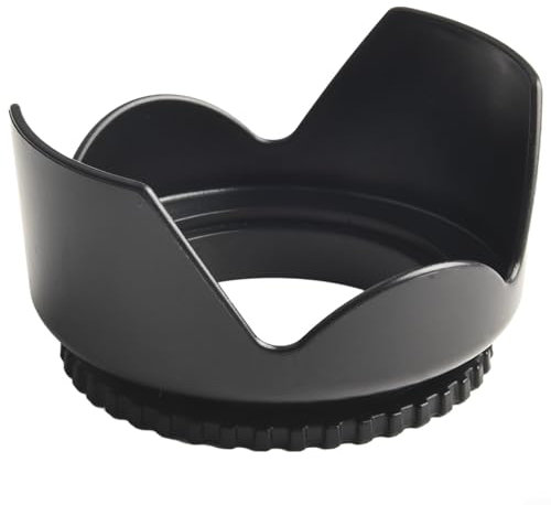 Screwed Lens Hood for For sony Reduces Glare and Protects Your Camera Lens (55mm)