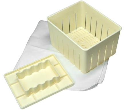 Amagogo Tofu Press Box Kitchen Gadget Accessories Tofu Making DIY for Kitchen Home Cheese Milkshake