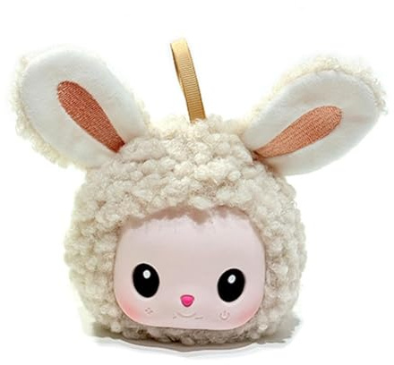 Cat Haut-parleur Bluetooth 5.3 sans fil avec adorable design en peluche de dessin animé, son et basses riches, 8 heures d'autonomie, décoration de bureau parfaite et cadeau pour enfants, filles
