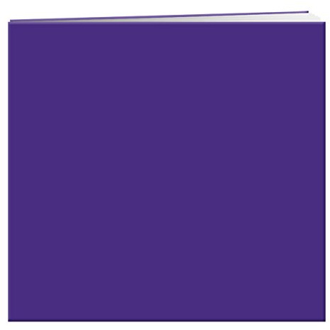 Pioneer Photo Albums Pastel Leatherette Post Bound Album x 12 inches-Sea Blue, Paper