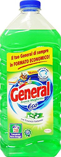 generale del detersivo, in lavatrice e a mano, Fresh Lily of the Valley – Set di 5 – 9240 ml, 1848 ml]