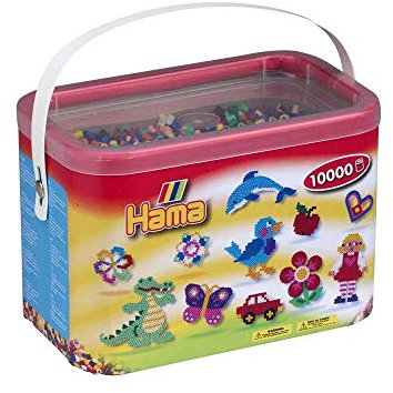 HAMA Perlen Midi f.s. 10000er im Eimer