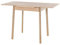 Hela Tische, Küchentisch Singeltisch Trier, Holzwerkstoff Dekor Sonoma, Massivholzgestell Buche, ausziehbar, 75-112x55x74cm