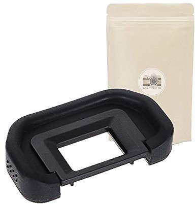EB Oeilleton Caoutchouc pour Viseur Canon Type EB Compatible Canon EOS Rebel 10D 70D, 60D, 60Da, 6D, 5D Mark II, 5D, 50D, 40D, 30D, 20D, 10D 80D 6D Mark II Eyecap Eyecup - ADAPTOUT Marque FRANÇAISE