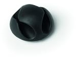 Durable Kabel Clips Cavoline Clip 2 (selbstklebend, für 2 Kabel), 6 Stück, graphit, 503837