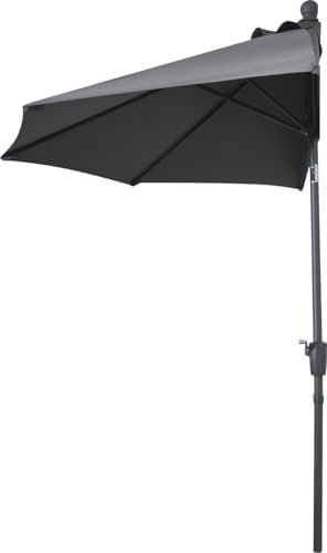 Trend Line Halbschirm 260cm Sonnenschirm Balkonschirm Terrassenschirm UV-Schutz