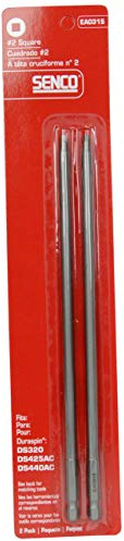 Duraspin Bit SQ#2 x 9 Zoll, 2 Stück