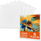 Leinwand zum Bemalen Set (5er Pack) – 20 x 20 cm, Vorgespannte Weiße Künstler Canvas Panel Leinwände - 3mm starkem Malkarton -Geeignet für Acryl und Öl Malerei Sowie zum Skizzieren und Zeichnen