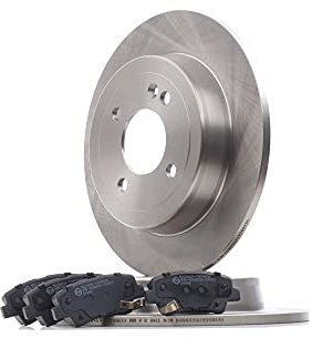 RIDEX 3405B0426 Bremsenset Hinten 262mm - Bremsen Set mit Bremsscheiben und Bremsbeläge Satz