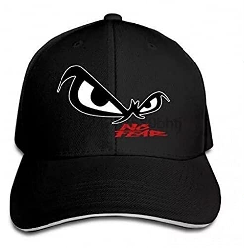 klassisch Baseball Kappe Unisex No Fear Owl's Eyes Schwarz Unisex Männer Frauen Kappe Verstellbare Outdoor Sports Schirmmütze Sonnenhut Geschenk Hip Hop Geschenk