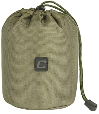 Carper Tackle Gas Canister Bottle Cover Insulated with Spoon & Lighter Pockets