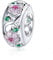 BEEUVIP Fiore Charm per bracciali, ciondoli in argento 925, perline per collane, per la festa della mamma, compleanno, regalo di Natale