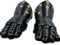 Mittelalterliche gotische Stulpen Rüstung Stulpen Stahl Tragbare Kostüm Handschuhe Stahl Hand Handschuhe Reenactment Handschuhe LARP Rüstung Gauntlet Halloween Stahlhandschuhe, Schwarz , 12 inch