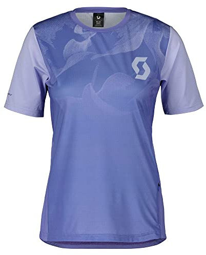 Scott Trail Vertic DH Damen Fahrrad Trikot kurz dream blau 2023: Größe: XL (42/44)