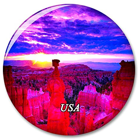 USA America Thor's Hammer Bryce Canyon Kühlschrankmagnet Dekorativer Magnet Aufkleber Reise Souvenir Kollektion Tourist City Geschenk Whiteboard Küche