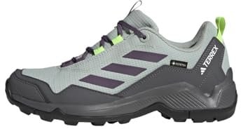 adidas Damen Terrex Eastrail Gore-TEX Hiking Shoes Wanderschuhe, Silver/Shadow Violet/Lucid Lemon, 38 EU