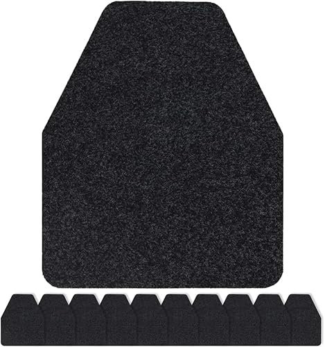 Fragrant Fresh 6Pack Black Urinal Mats