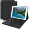 JADEMALL iPad 9 Hülle mit Tastatur, 10.2 Zoll Hülle mit Tastatur für iPad 9/8/7 Generation 2021/2020/2018, Magnetische QWERTZ Bluetooth (Schwarz-Touchpad)