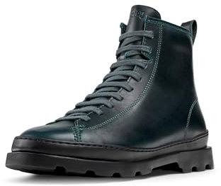 Camper Brutus K400325, Stivali in Pizzo Medio Donna, Verde 048, 39 EU
