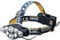 GRIFEMA GD303 Linterna Frontal LED Recargable, 8 Modos Luz 8 LEDs, IPX45 Impermeable y Liviana, para Correr de Noche, Camping, Pesca, Excursión