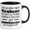 Trainer Abschied Geschenk Tasse Abschiedsgeschenk für Trainer Hart Zu Finden Schwer Zu Verlassen (Schwarz)