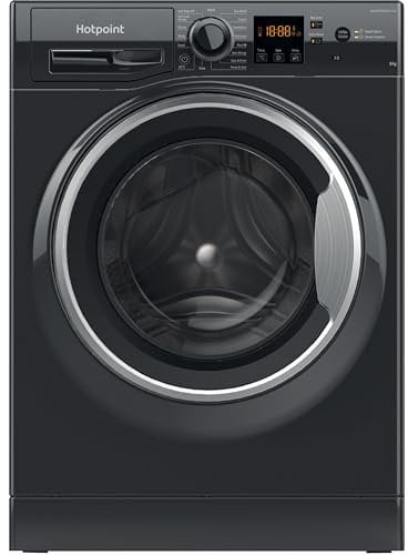 Hotpoint Anti-stain NSWM 846 BS UK 8 kg Washing Machine - Black