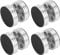 Speaker Isolation Stands, Spring Loaded HiFi Speaker Spikes Rugged Universal 22lb Load Bearing Shock Absorber for Turntable for Subwoofer (ciciglow8skx7bem9q-12)