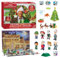 Adventskalender 2024, 24-Tage Weihnachts Countdown Kalender mit Sammelfiguren, Enthält 24 Geschenke, National Lampoon's Christmas Vacation Advent Calendar, für Kinder und Erwachsene