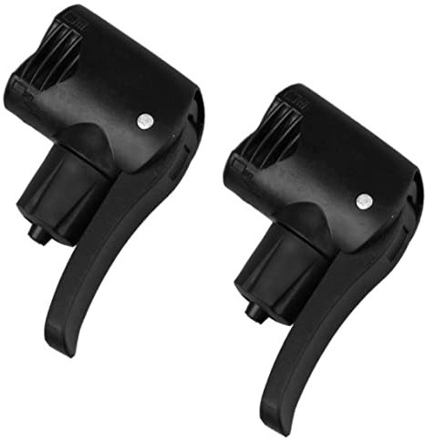 Pompa Bici Testa a Doppia Testa per Bici Bici pompare Testa per Biciclette Adattatore Adattatore di Ricambio Accessori per valvola della Pompa per Pneumatico 2 PCS