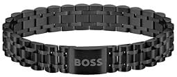 BOSS Jewelry Armband für Herren Kollektion OWAN mit Schwarzer Ionenbeschichtung (IP) - 1580646