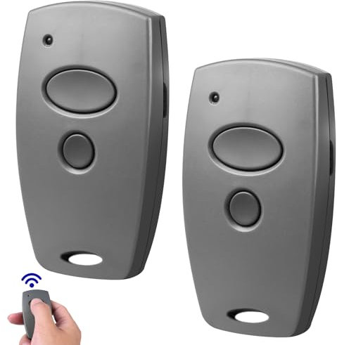 2 Stück Garagentoröffner, Fernbedienung Garagentor,Garagenöffner Handsender,Garagentoröffner Fernbedienung Kompatibel mit Marantec 433MHz Handsender Digital 382, 302, 384, 304, 313, 321, 323, 131,211