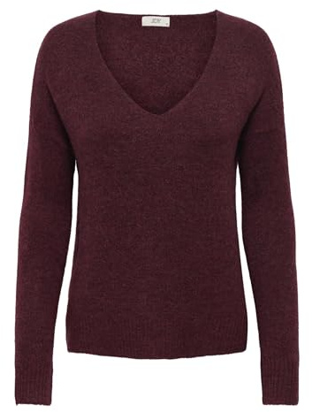 ONLY Damen Strickpullover | Knit Fit, Langarm, Casual, Bei max. 30 grad im schongang waschen