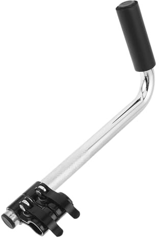 YOSADIER Rollstuhlgriffverlängerungen aus Edelstahl für Rollator und Rollstuhl Ergonomisch Silber Verbesserte Kontrolle und Stabilität für Täglichen Gebrauch