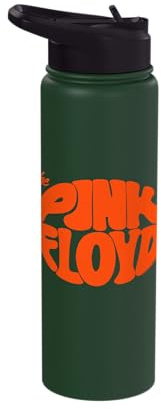 Official Pink Floyd Dunelm House Logo Stainless Steel Insulated Water Bottle