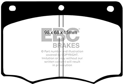 DP2296 Bremsbeläge GREENSTUFF EBC Brakes für Ford Cortina MK3 Granada MK2 Ginetta G20 Marcon Mantula TVR 280 350 390 400 420 450