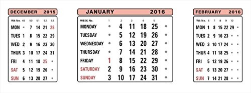 At-A-Glance 3SR 2014 Refill Calendar