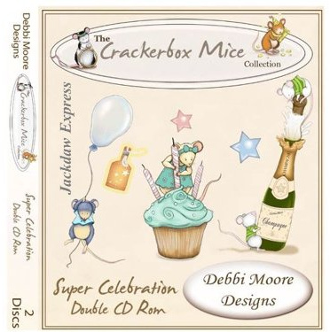 Debbi Moore - Crackerbox Mice Super Celebration Double CD Rom (293923)