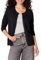 Amazon Essentials Women's Lightweight Crewneck Cardigan Jumper (Available in Plus Size), Black, S