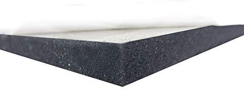 Dibapur ® Akustikpur glatt • 100x50x5 cm • SELBSTKLEBEND • Raum Akustik Schaumstoff Dämmung Schallschutz