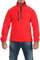 Mivaro Herren Fleecepullover mit Taschen und Reißverschluss, Größe:3XL, Farbe:Rot