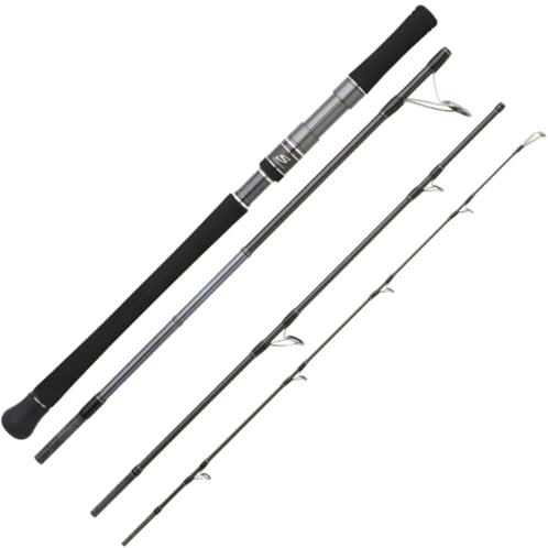 Hearty Rise Skywalker Popping Rute 2,40m 20-100g - Reiserute zum Hochseeangeln, Meeresrute für GT & Thunfisch, Bootsrute