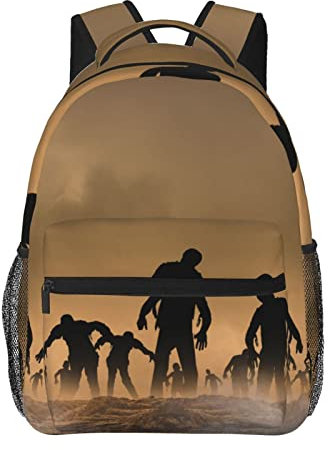 DEHIWI Many Zombie Rucksack für Damen und Herren, Schwarz , One size