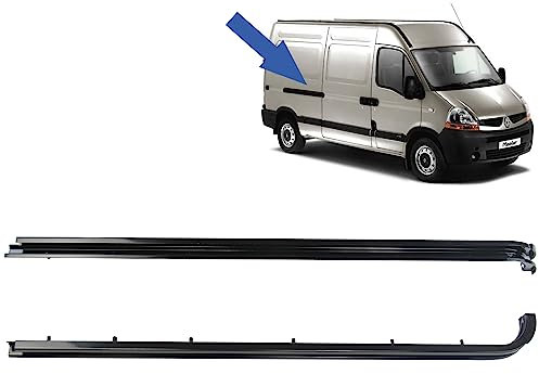 Rail de porte latérale compatible pour Master 2, Movano A, Interstar (1997-2010) rail guidage de porte coulissante DROITE