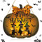 Huwena Halloween Willkommens-Türschild Hängeschild Holz Vintage Rustikaler Türhänger Dekor Halloween Horror Muster Willkommen Haustürschild Wanddekoration für Indoor Outdoor Party (Schwarze Katze